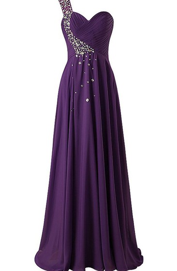 royal purple wedding dress