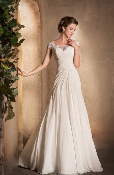 vintage style wedding dress for big bust